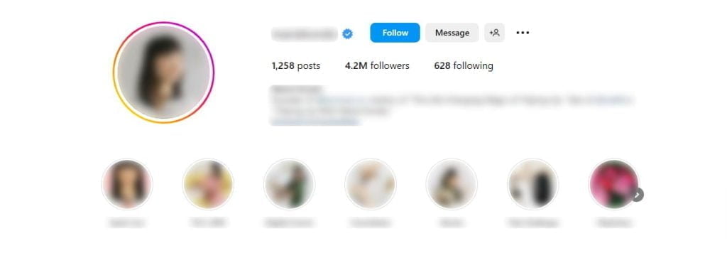 successful influencers and their view count
