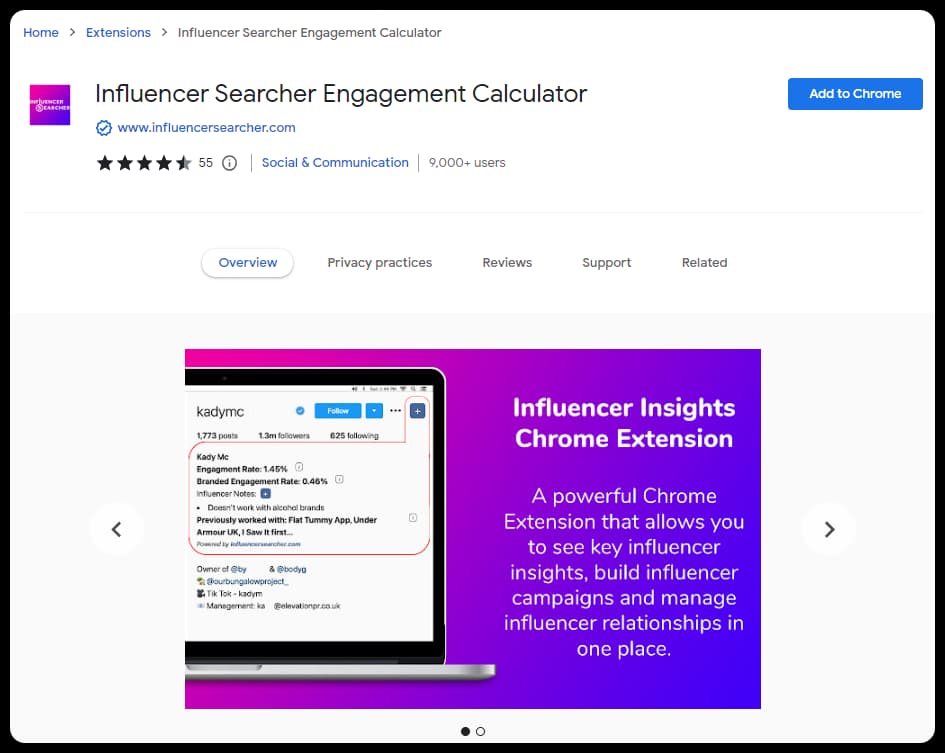 Influencer Searcher Engagement Calculator