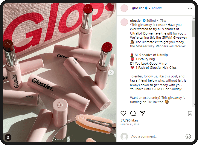 @glossier